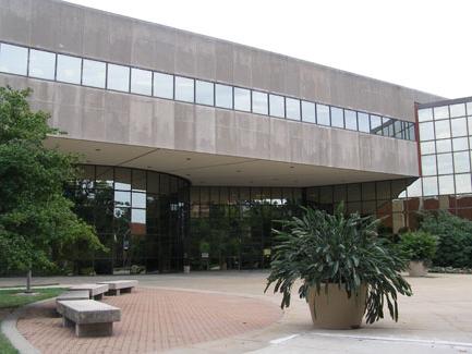 The new library was named in honor of Northwest President B.D. Owens.  A plaque honoring him and his wife hangs outside the building.