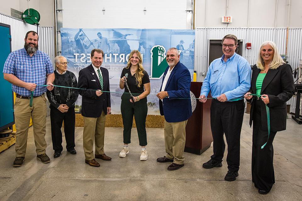 Northwest celebrates completed McKemy Center renovation to launch ag, manufacturing coursework 