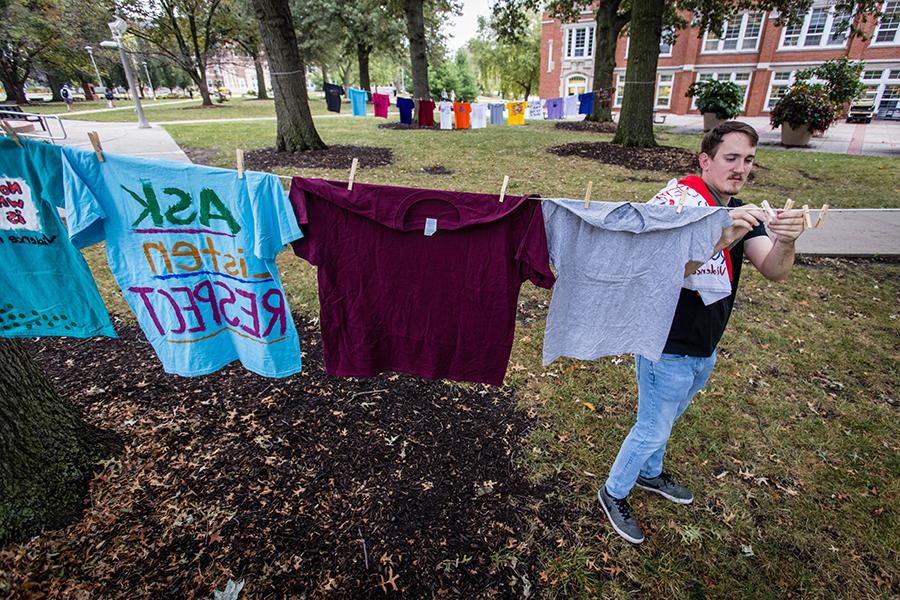 Clothesline project, events bring awareness to domestic violence