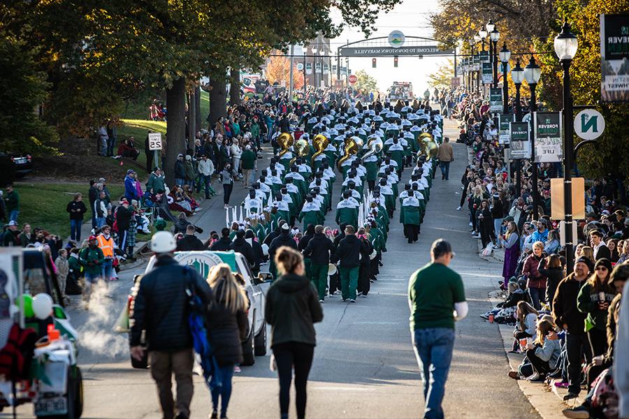 Northwest announces Homecoming parade road closures