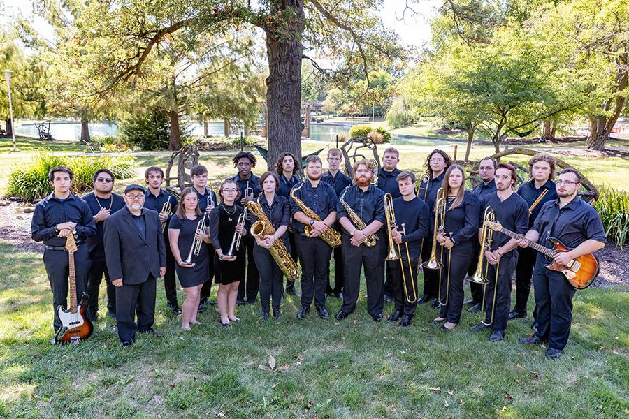 Northwest’s Jazz Ensemble will perform at the Nebraska Music Educators Association Conference Nov. 18. (Northwest Missouri State University photo)