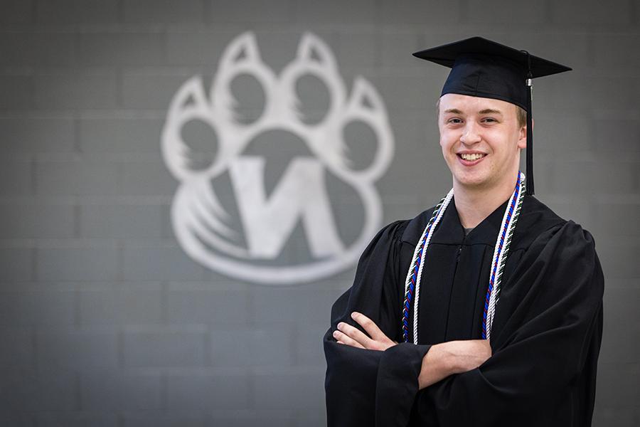 Noah Iwig (Photo by Lauren Adams/Northwest Missouri State University)